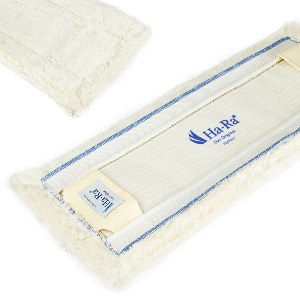 Ha-Ra Floor Cleaning Pad - Wet Fibre - White Short